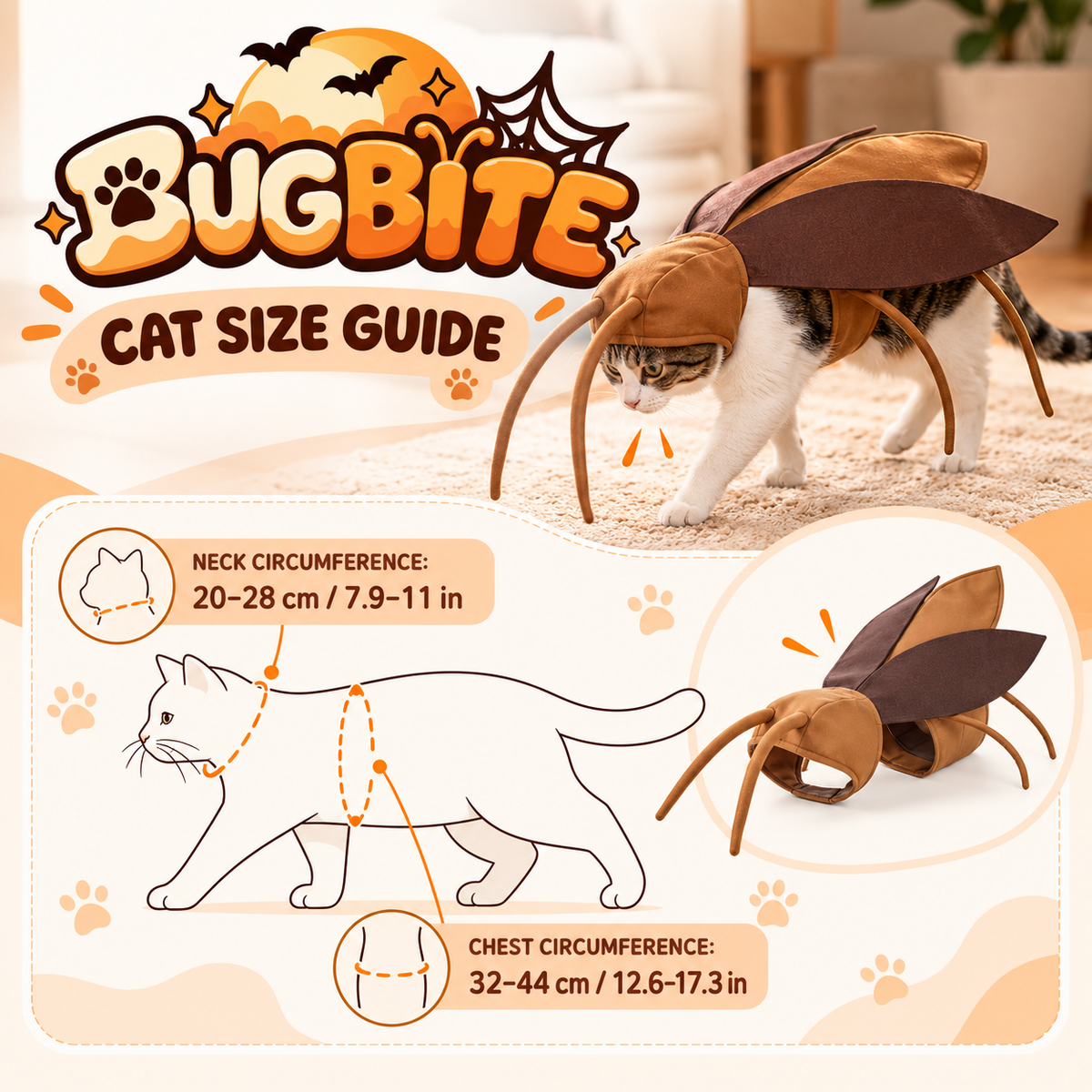 Bug Bite Cat Costume