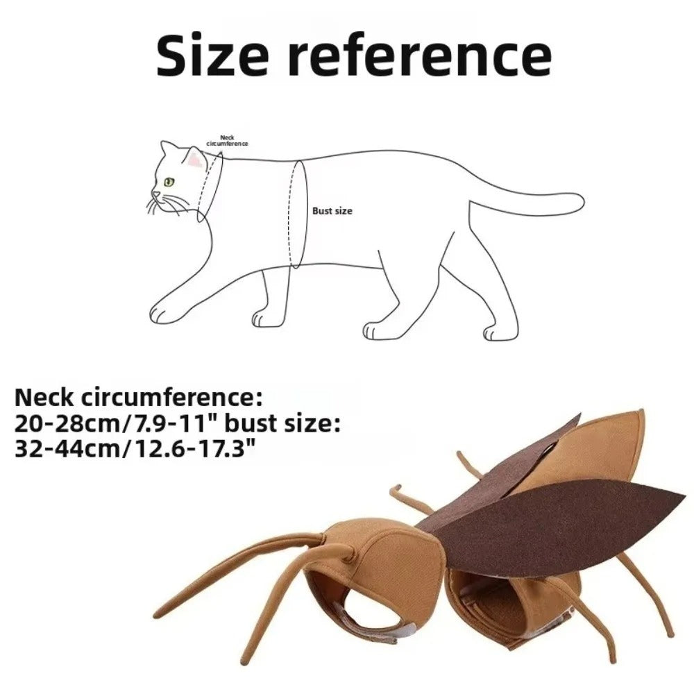 Bug Bite Pet costume
